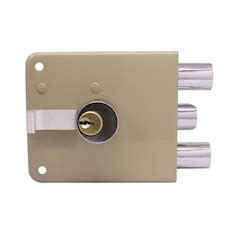 Cerradura Sobreponer Rev Beige The Home Depot M Xico