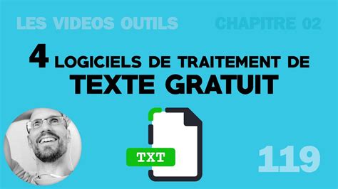 4 Logiciels De Traitement De Texte Gratuits YouTube