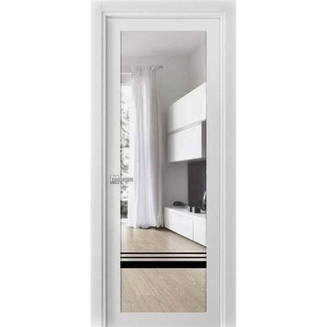 Sartodoors In X In Panel White Finished Solid Wood Sliding