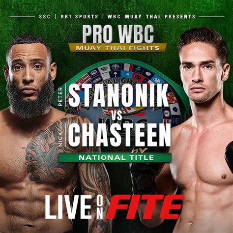 SSC Pro WBC Muay Thai Fights 9 Peter Stanonik Vs Nick Chasteen