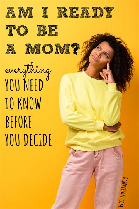 Am I Ready to Be a Mom? EVERYTHING You Need to Know