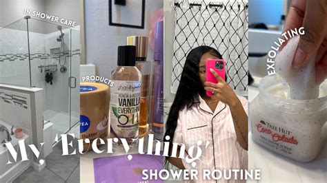 My Everything Shower Routine Start To Finish Hygiene Routine