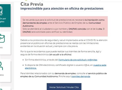 C Mo Pedir Cita En El Sepe Por Internet Paso A Paso