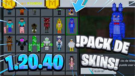 🎁 Nuevo Pack De Skins 12040 3d 4d 5d Androidwindows Para Minecraft