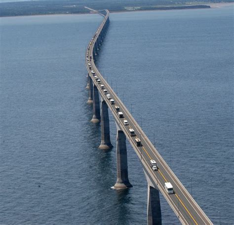 The Confederation Bridge , Canada - Longest Bridges