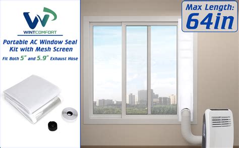 Amazon Wintcomfort Portable Air Conditioner Window Seal Kit With