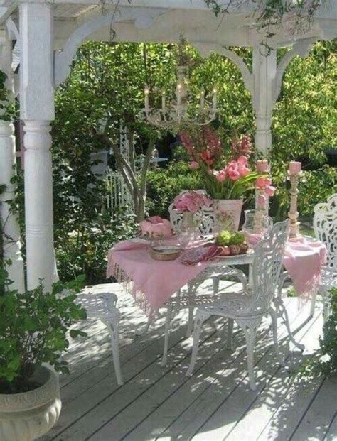 Great Inspirations In Elegant Shabby Chic Style For Small Yards And