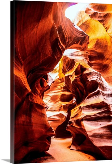 Navajo Sandstone Formation, Antelope Canyon, Page, Arizona Wall Art ...