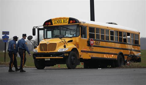 Bus Crash In Chesterfield Nj