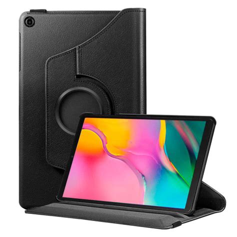 Capa Giratória Inclinável Tablet Samsung Galaxy Tab A8 Preto Em