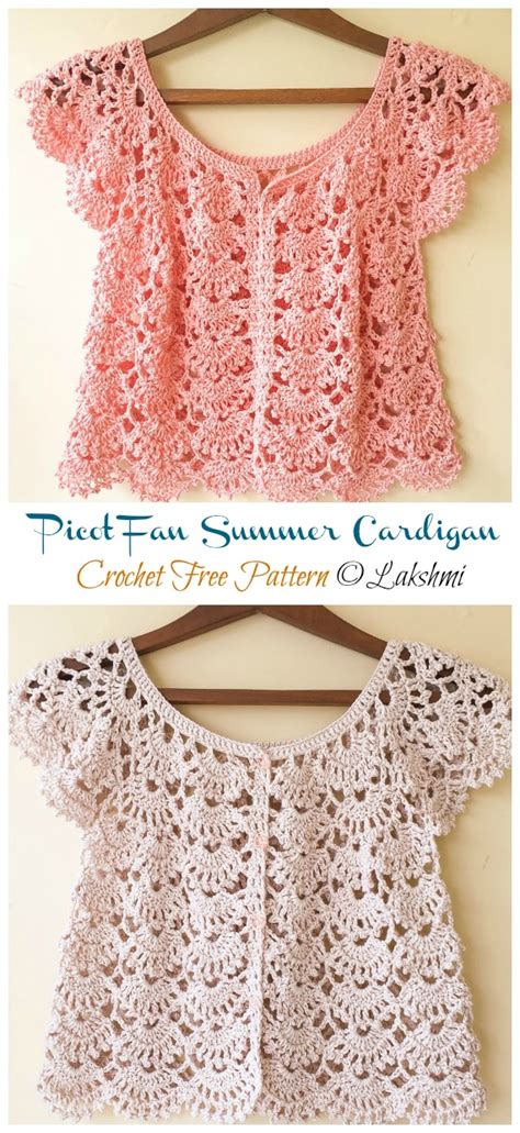 Crochet Lace Cardigan Patterns