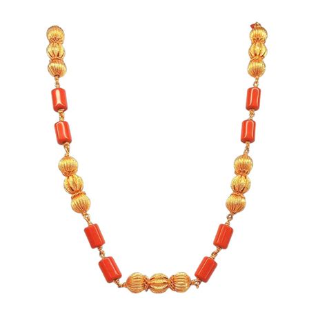 coral mala size  senorita jewellery