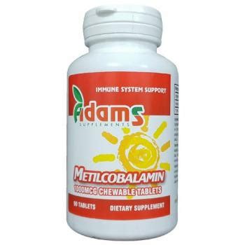 Metilcobalamin Mcg Cpr Adams Vision Naturisti Ro