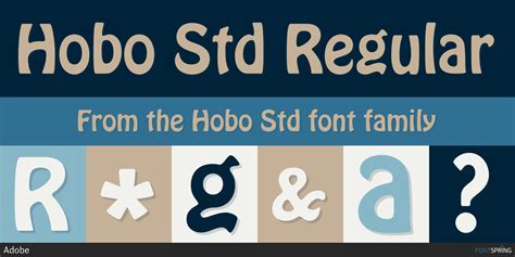 Hobo Std Font Fontspring