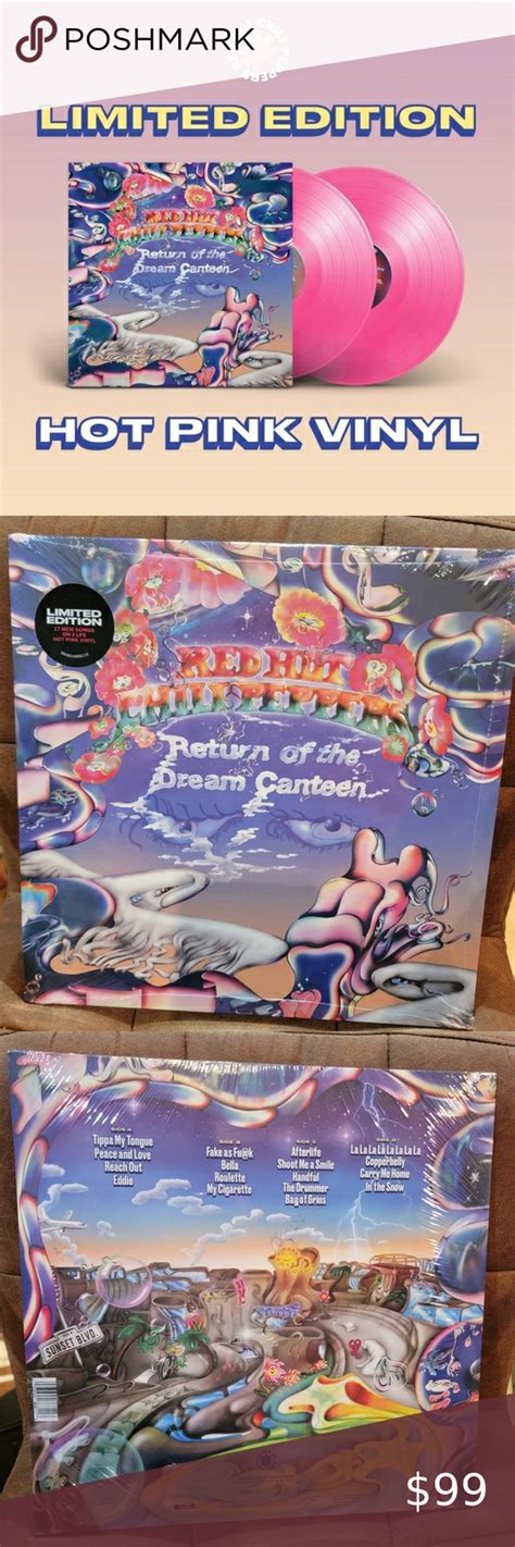 Red Hot Chili Peppers Return Of The Dream Canteen LIMITED EDITION PINK VINYL Album Of The Year