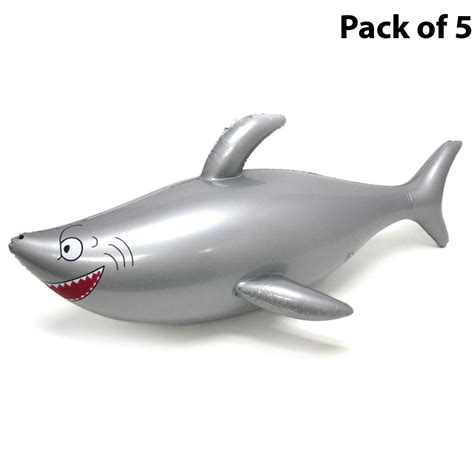 Inflatable Shark 40 inches long | Pool experience with our giant ...