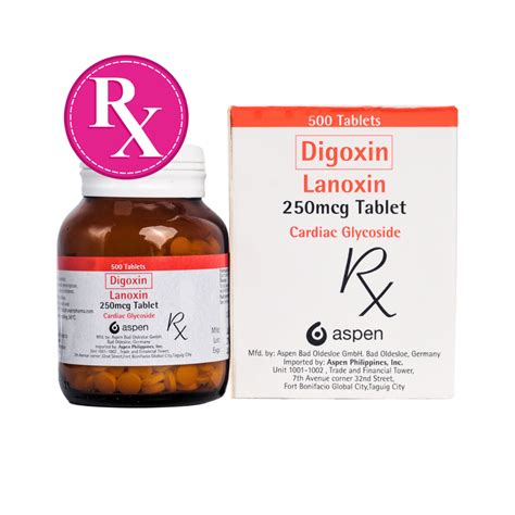 Lanoxin Digoxin Tablet 250mcg By 1 S