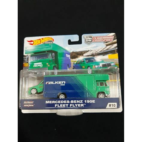 Hot Wheels TEAM TRANSPORT MERCEDES BENZ 190E FALKEN Shopee Malaysia