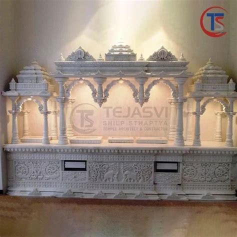 Large Marble Home Temple At Marble Temple In Ahmedabad Id