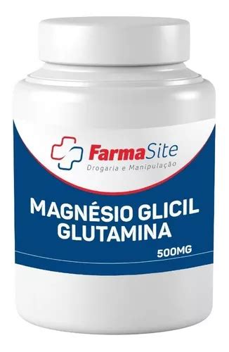 Magn Sio Glicil Glutamina Mg C Psulas Parcelamento Sem Juros