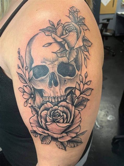 Best Sugar Skull Tattoo Designs With Meanings D A De Los