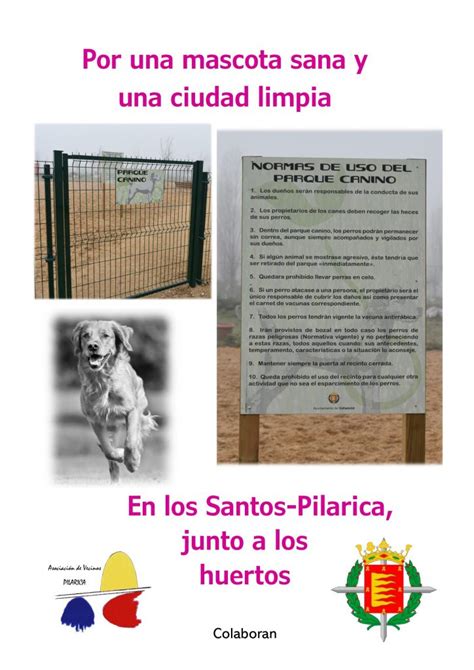 PARQUE CANINO AVPilarica Asociación de Vecinos del barrio de la