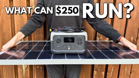 Dirt Cheap Solar Generator Setup What Can It Power Youtube