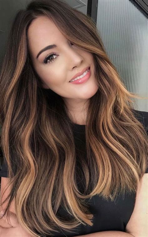 Ways To Upgrade Brunette Hair Cute Beige Blonde Highlights