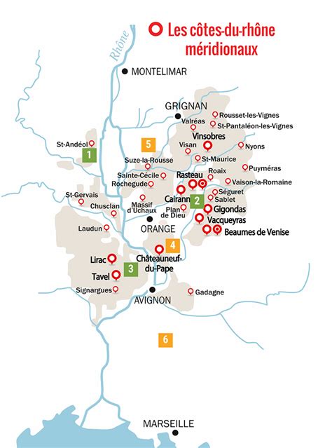 Route Des Vins Les C Tes Du Rh Ne M Ridionaux Les Petites P Pites Au