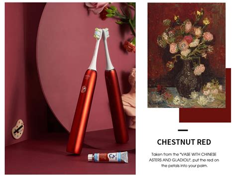 Xiaomi Soocas X3U Red Van Gogh Sonic Electric Toothbrush สีแดง ...