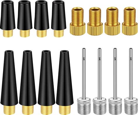 Mudder 16 Pieces Ball Pump Needle Set Needle Inflator Kit Nozzle