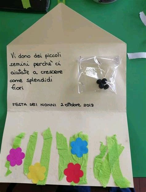 Pin Di Giusy Su A Scuola Festa Dei Nonni Regali Per Studenti