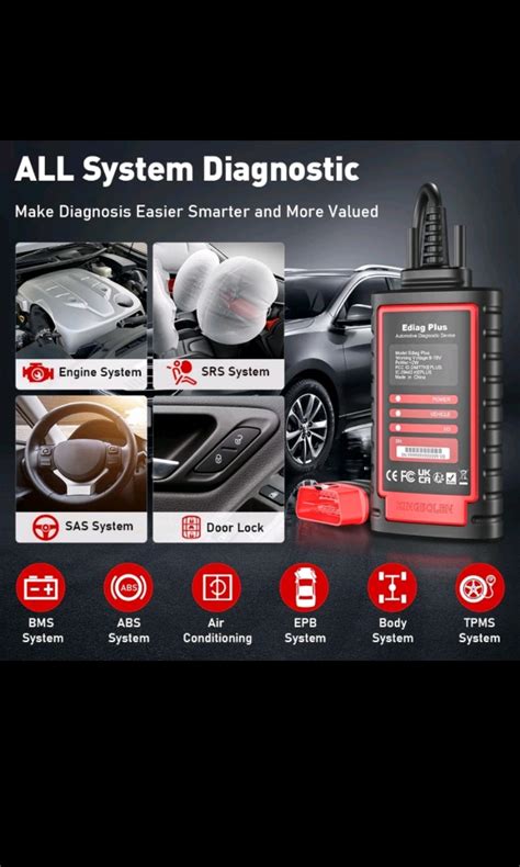 Kingbolen Ediag Plus All Systems Bidirectional Ecu Coding Can Fd Obd