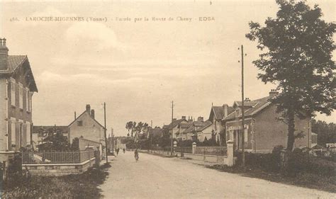 France Laroche Migennes Entr E Par La Route De Cheny Carte