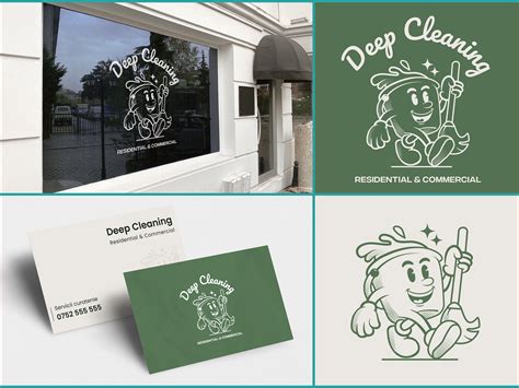 Cleaning Services Logo by Andra Florina Lung on Dribbble