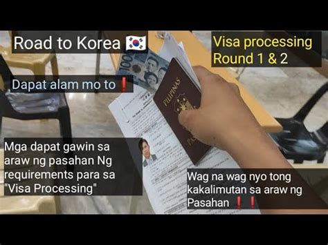 Road To Korea Mga Dapat Gawin Sa Araw Ng Pasahan Ng Requirements Para