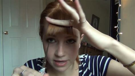 How To Cut Your Own Bangs Using The Easy Twist Method Upstyle