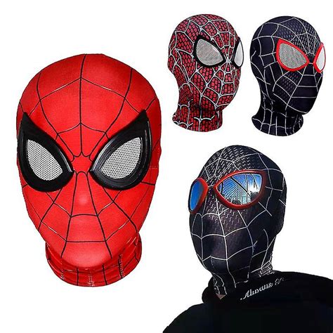 Spiderman Masker Superheld Miles Morales Peter Parker Spider Man