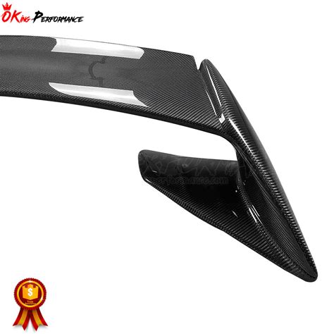 Tk Style Carbon Fiber Cfrp Rear Spoiler Wing For Nissan R Gtr