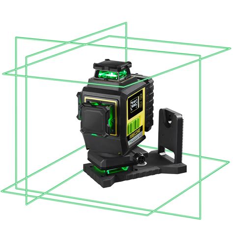 Amazon.com: Firecore 4 x 360 雷射水平儀自動調平 Pro,16 行 4D 綠色十字線平鋪地板雷射工具,帶 LCD ...