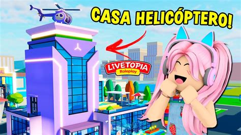 CHEGOU A CASA HELICÓPTERO EM LIVETOPIA SEGREDO DA CASA DESVENDADO