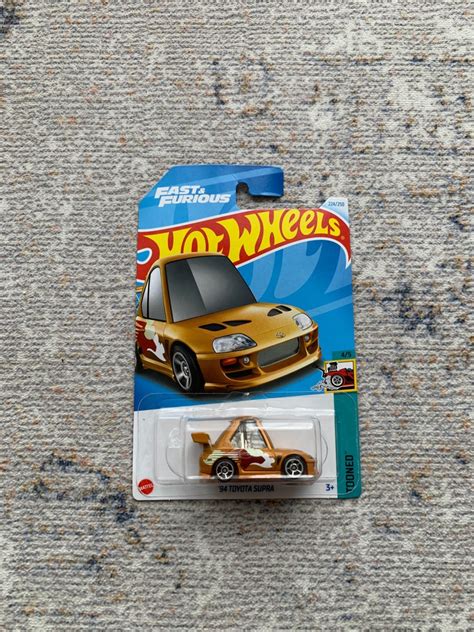 Hot Wheels Toyota Supra Tooned Hobbies Toys Toys Games On Carousell
