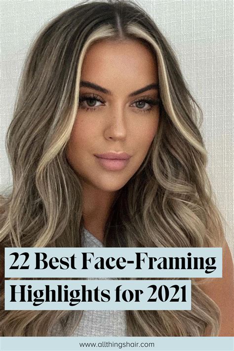 33+ Face Frame Highlights Photography | Long Hairstyles Over 50