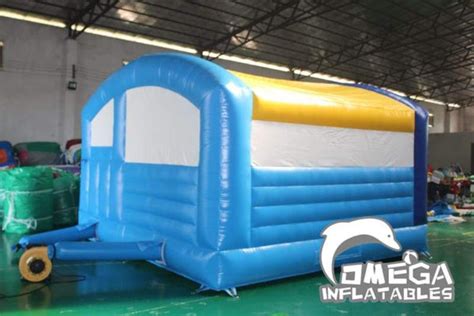 Wiggles Inflatable Jumping Castle With Slide Wholesale Bounce Houses