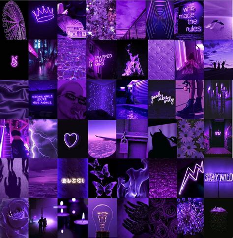 Update Purple Collage Wallpaper In Coedo Vn