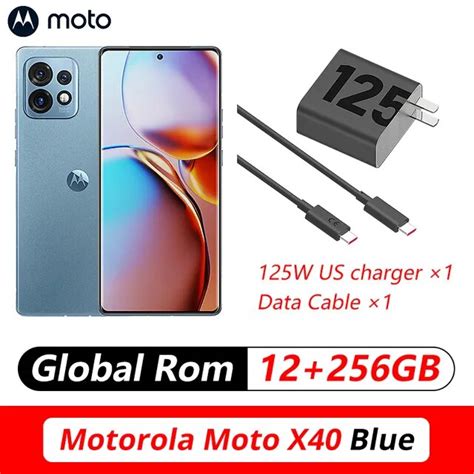 Motorola Smartphone MOTO X40 5G ROM Global 12GB RAM 256GB ROM OLED