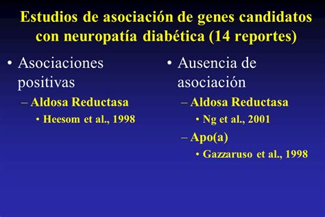 Gen Tica De La Diabetes Y De Sus Complicaciones Etapas De Complejidad