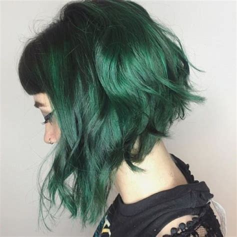 50 Green Hair Dye Ideas That You Will Love | Green hair dye, Green hair ...