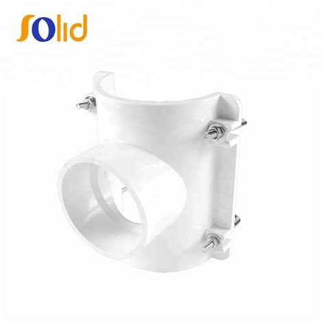 Plastic Pvc Pipe U Bolt Saddle Clamps With Socket Buy Pvc Saddle Tee