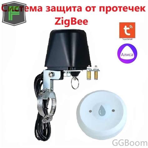 Система защиты от протечек набор для дома Tuya Zigbee умный кран + 1 ...